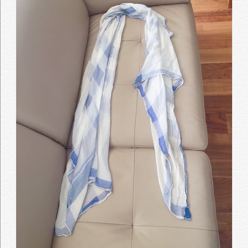 100% Authentic - Burberry silk lightweight scarf